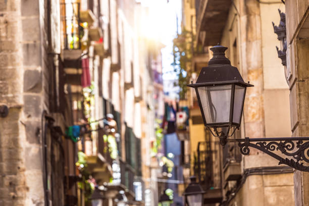 istock Old Town Gothic Quarter in Barcelona 928803050