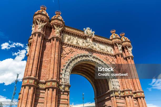 Arc De Triomphe In Barcelona Stock Photo - Download Image Now - Barcelona - Spain, Ancient, Arc de Triomf - Barcelona