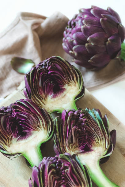 istock Artichoke (Romanesco) heads ready to cook 928808178