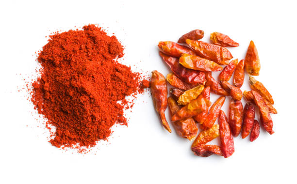 istock Chili pepper and powdered pepper 928808182