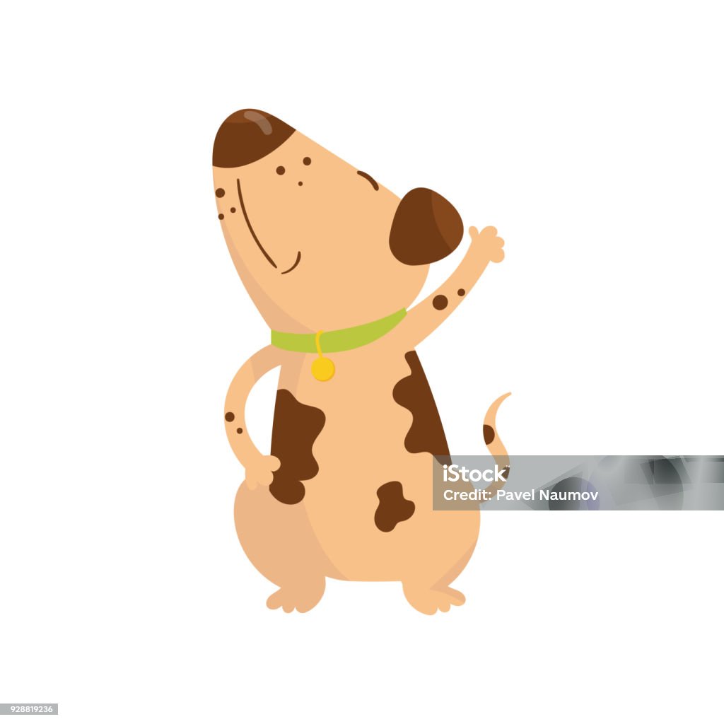 Chú Chó Nhỏ Hài Hước Với Những Đốm Nâu Trên Cơ Thể Nhân Vật Chó ...