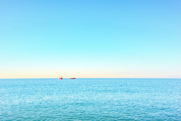 istock Landscape with blue sea and cloudless sky 928823138