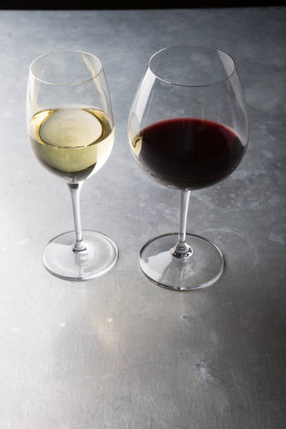 istock Red and white glasses of wine 928823418