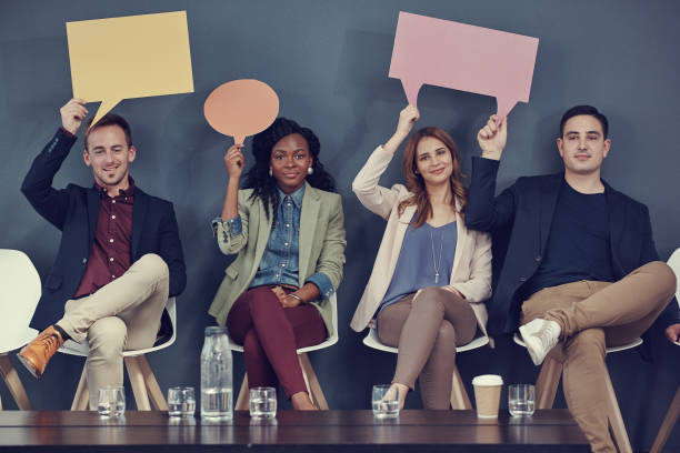 istock Say whatever's on your business mind 928823604