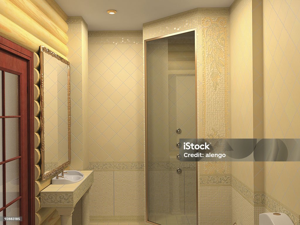 bathroom  Apartment Stock Photo