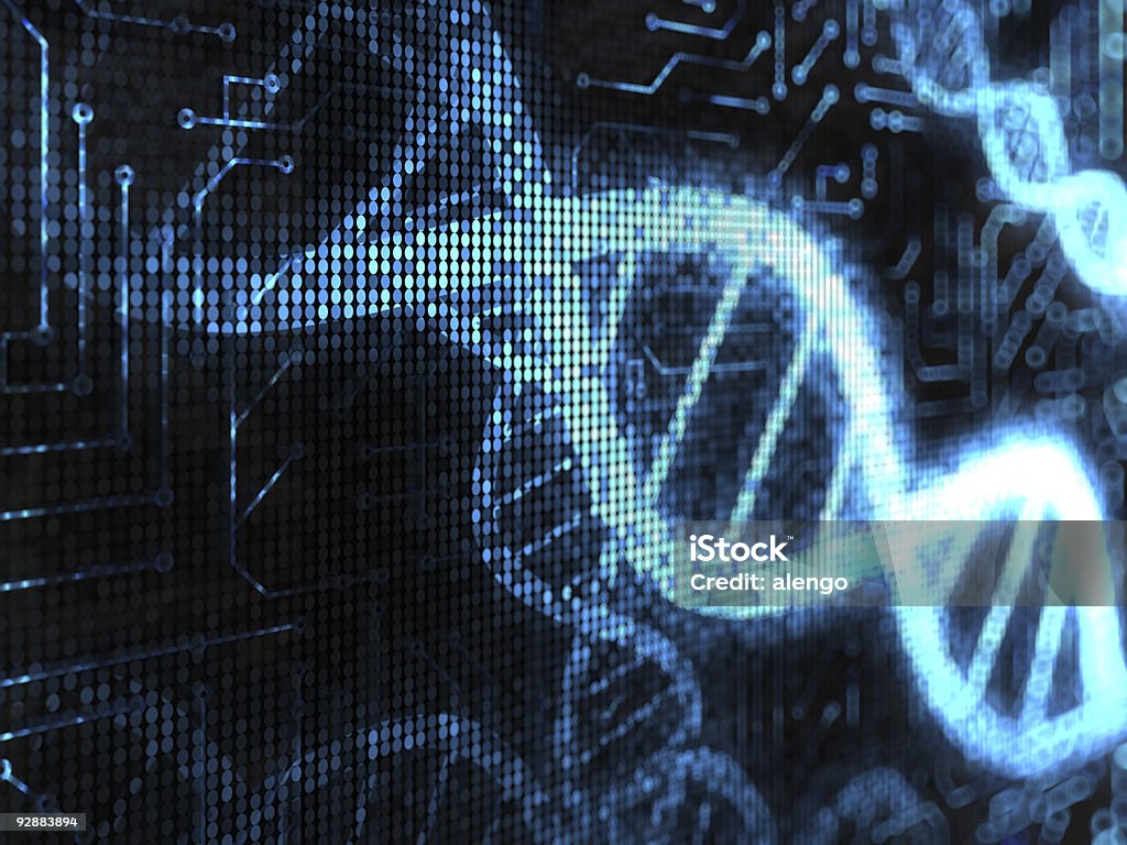 Нити ДНК - Стоковые фото Дезоксирибонуклеиновая кислота роялти-фри