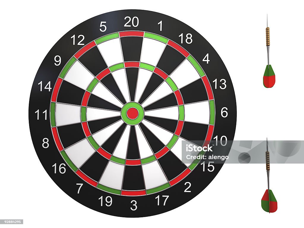 Darts  Accuracy Stock Photo