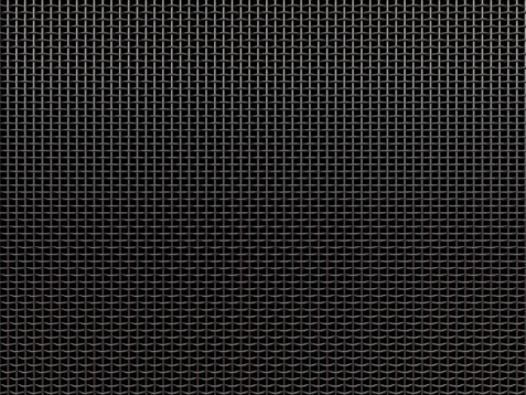 Black hexagons background banner, 3d render illustration.