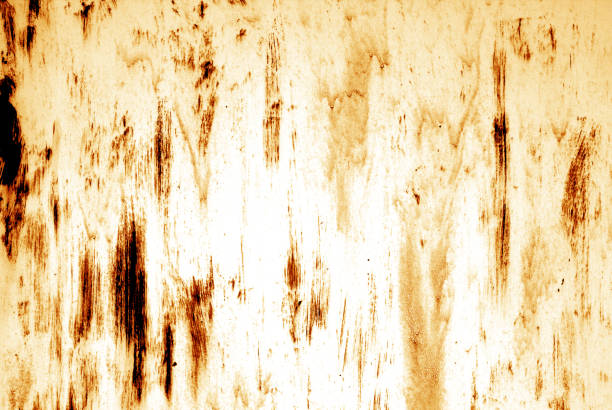 istock Grungy rusted metal surface in orange color. 928850216