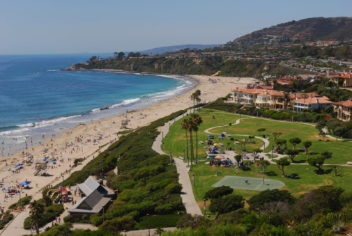 Orange County Beach in Laguna Beach California