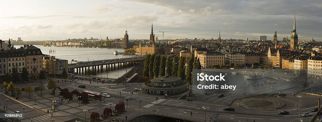 Stockholm panorama  Architecture Stock Photo