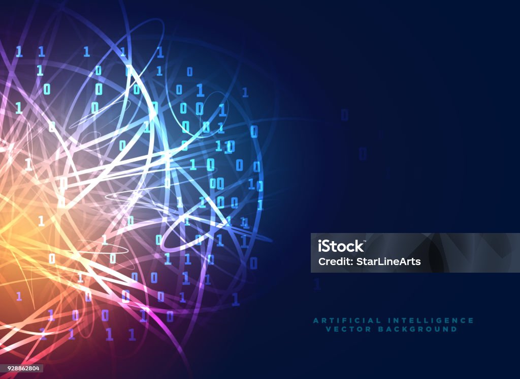 Digital Technology Design Samples Digital Technology Design With Abstract Letwork Lines And Binary Code ...