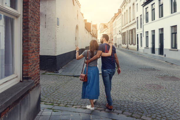 istock Couple traveling in Europe. 928862916
