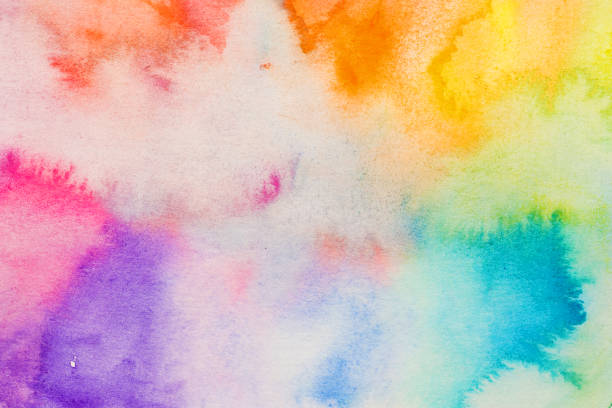 istock Abstract watercolor painting textured 928863134