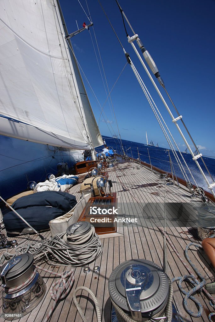 Mit guten wind Segeln. - Lizenzfrei Abenteuer Stock-Foto