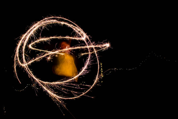 istock A young woman playing with sparklers at night. 928877828