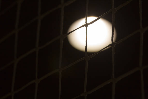 istock Football net on gates 928878604