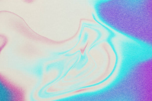 istock Holographic neon glow background. Wallpaper 928889288