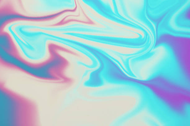 istock Rainbow Holographic neon blur background. Wallpaper hologram 928889316