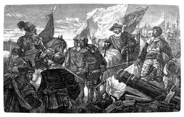 istock The Swedish general Lennart Torstenson has to abandon his projected attack on Vienna because of a threat from the north ,September 1643 928889874
