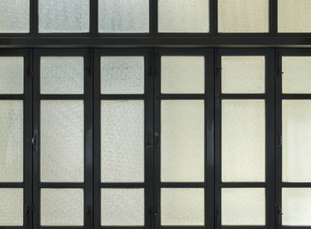 istock Old White Stain Glass windows 928895674