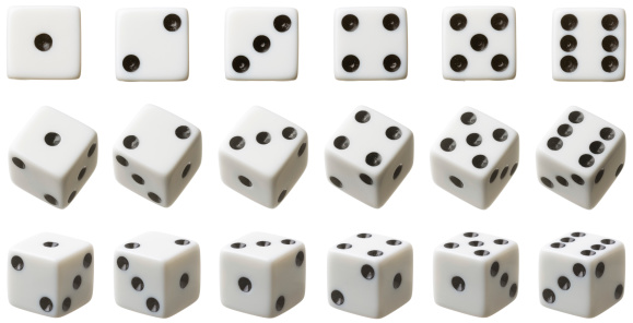 A set of dice.