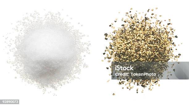 Salt And Pepper Stock Photo - Download Image Now - Salt - Mineral, Salt - Seasoning, Pepper - Seasoning