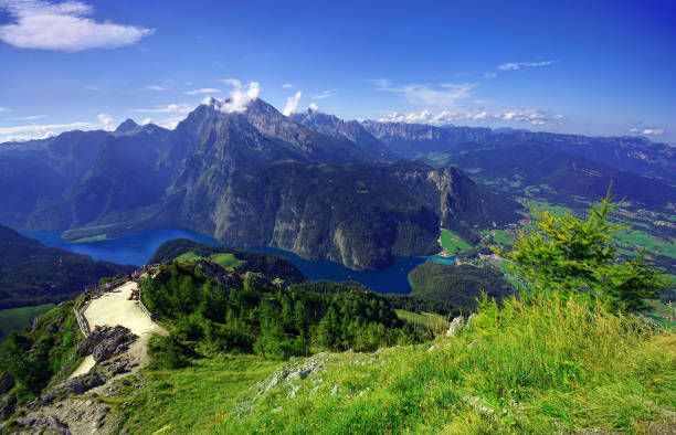 istock Konigssee lake in Germany Alps. 928908906