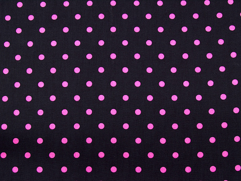 pink polka dot pattern.