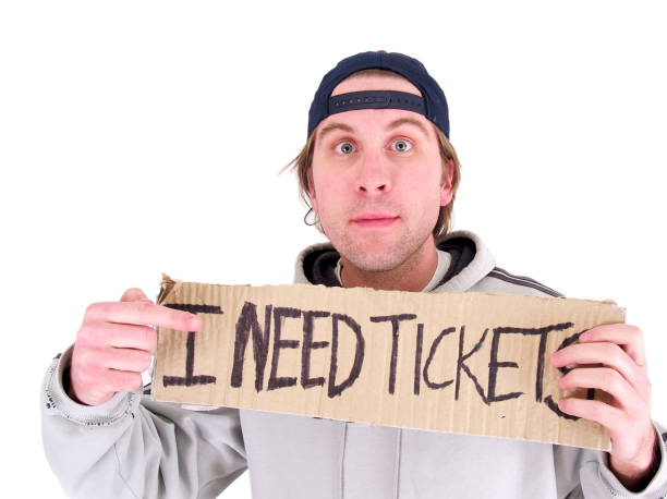 scalpeur - ticket scalper dependency sign photos et images de collection