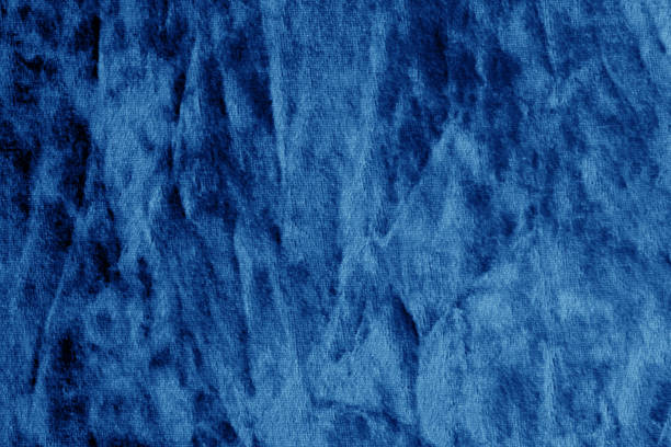 istock Color textile texture in navy blue color. 928917244