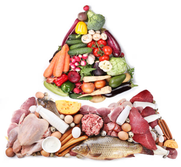 istock Food pyramid or diet pyramid. 928918000