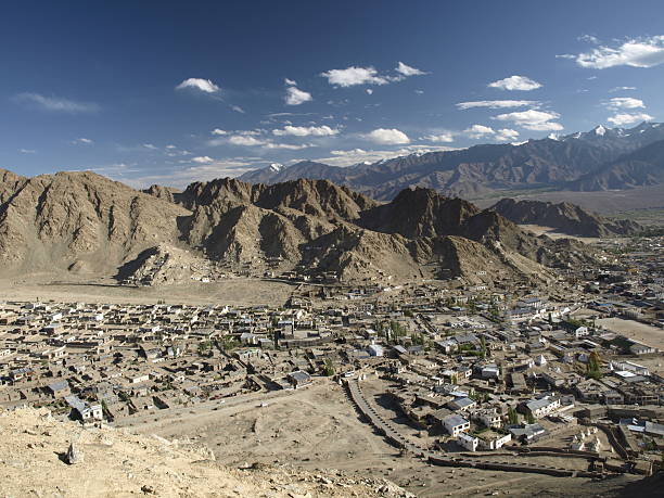 istock Leh village, India 92892322