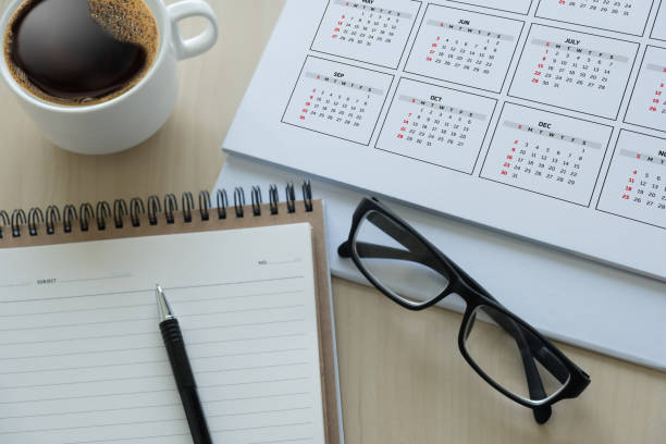 istock Agenda Activity Information Calendar Events and Meeting Appointment 928924136