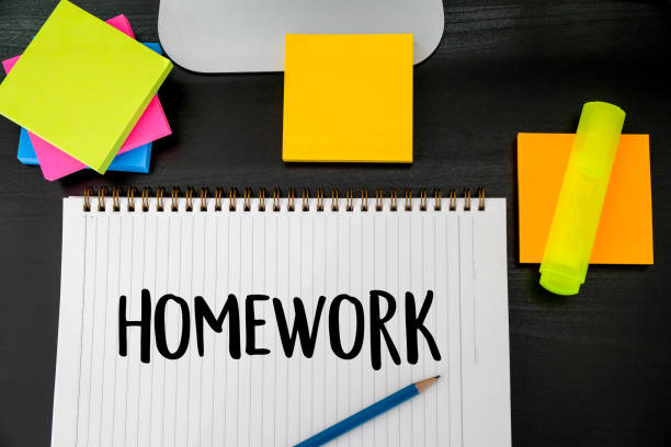istock book top view Conceptual of homewor School notebook 928925180