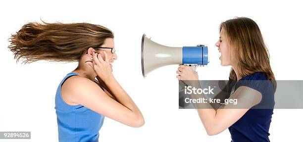 Too Loud Stock Photo - Download Image Now - Speaker, Wind, Megaphone