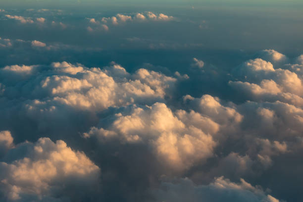 istock High angle view of the sky and clouds 928957526