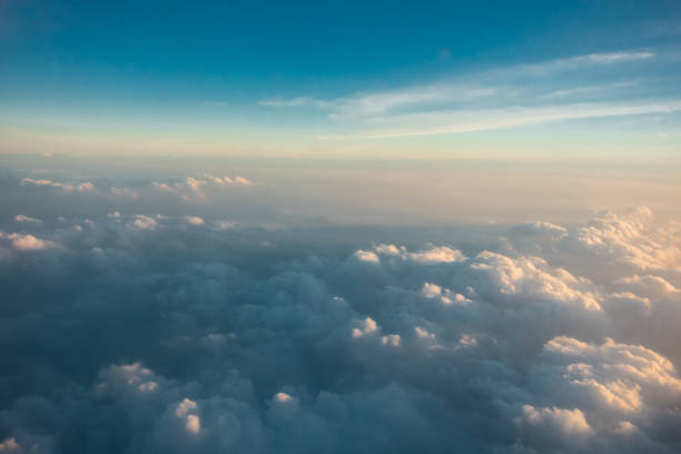 istock High angle view of the sky and clouds 928957776