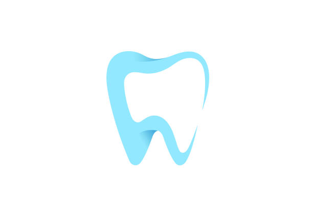ilustrações, clipart, desenhos animados e ícones de ícone de dentes limpos cuidado dental, - dentist dental hygiene symbol computer icon