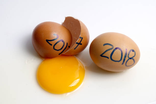 istock Close-Up Of Numbers On Eggs Over White Background 928962800
