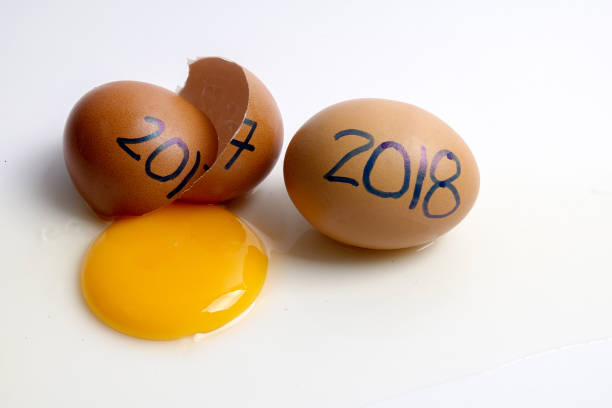 istock Close-Up Of Numbers On Eggs Over White Background 928962814