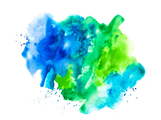 istock Close-Up Of Paint Stain Over White Background 928962850