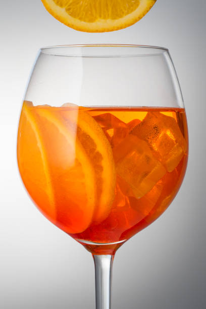 istock Summer refreshing faintly alcoholic cocktail Spritz in a 928966688