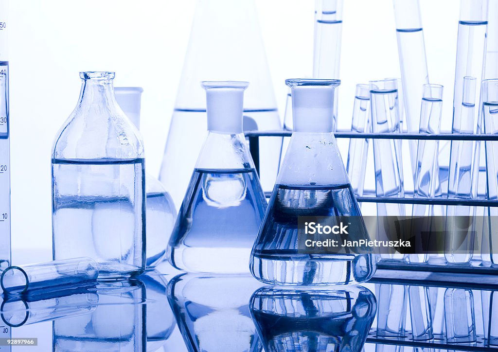 Glassware laid out on a table in a laboratory A laboratory is a place where scientific research and experiments are conducted. Laboratories designed for processing specimens, such as environmental research or medical laboratories will have specialised machinery (automated analysers) designed to process many samples. Acid Stock Photo