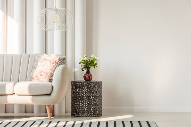 istock Sofa and table in living room 928991244