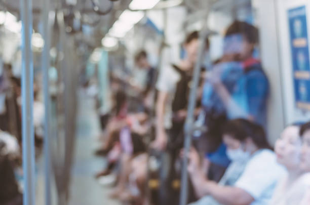 istock blur empty people in sky train in long holiday abstract background modern public transportation. 929003494