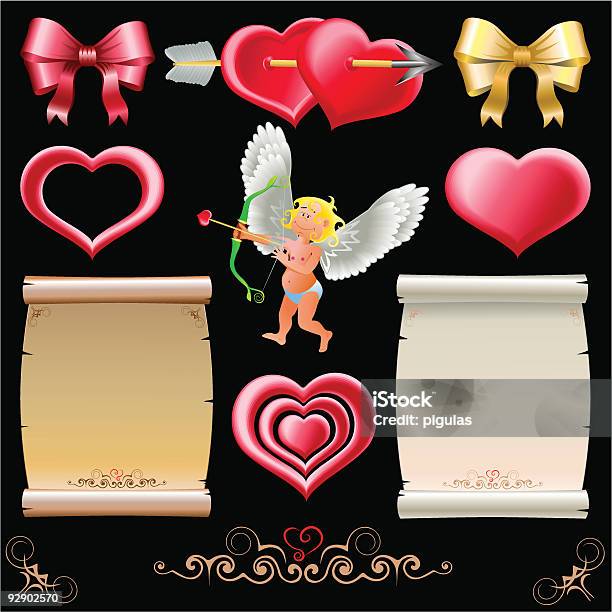 Amore Collezione - Immagini vettoriali stock e altre immagini di Natale - Natale, Pergamena - Materiale cartaceo, Torah