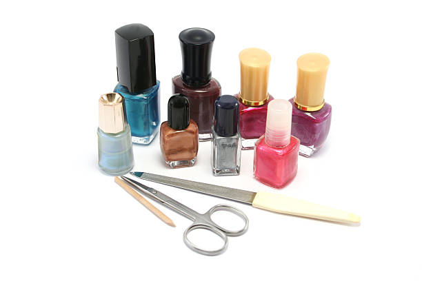 istock Small selection of nail polishes 92903069