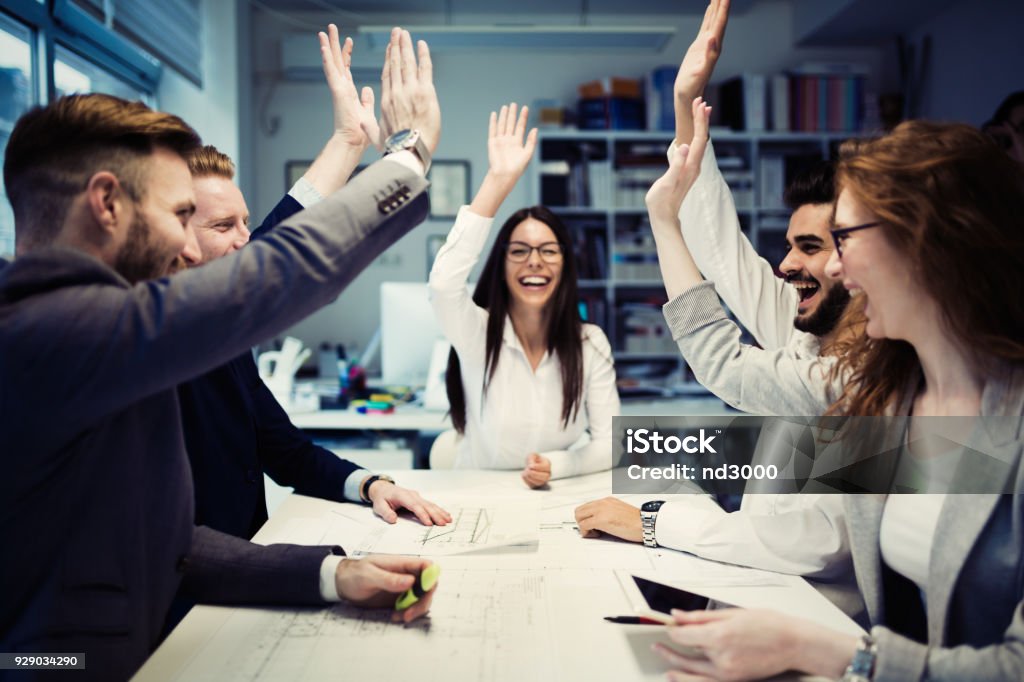 Erfolgreiche Enterprenours und Geschäft Leute - Lizenzfrei Geschäftsleben Stock-Foto