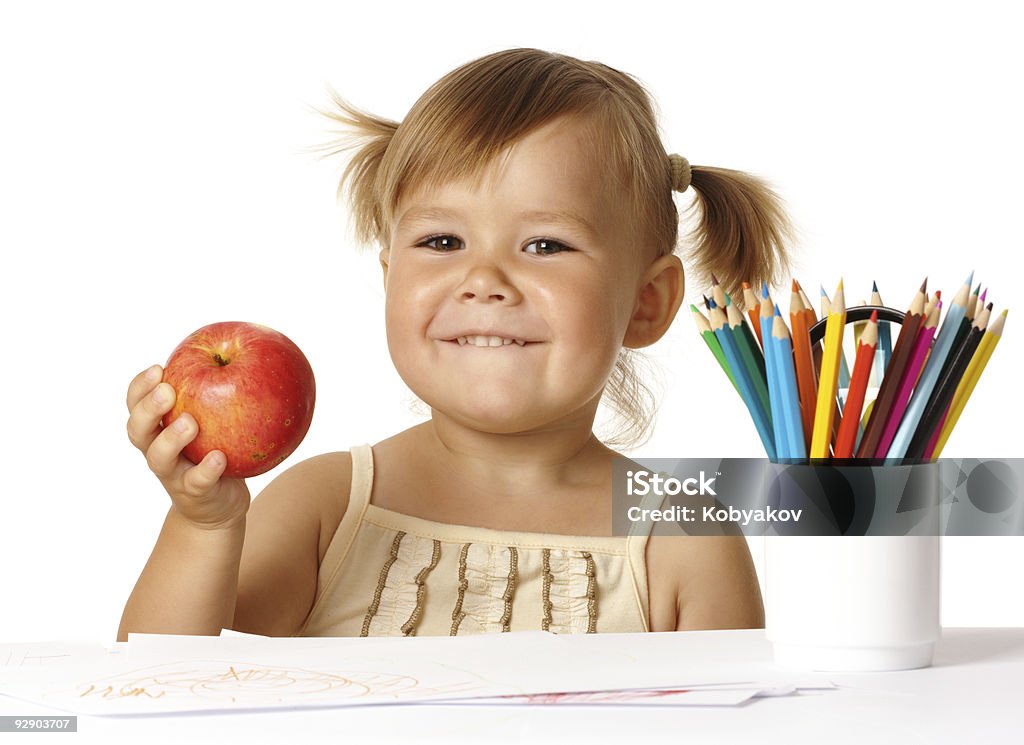 Szczęśliwe dziecko w Przedszkole - Zbiór zdjęć royalty-free (2-3 lata)